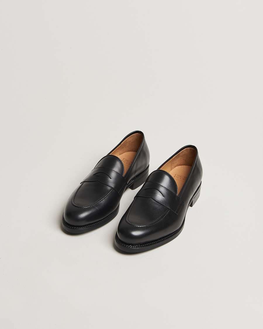 Uomini |  | Oscar Jacobson | Penny Loafers Black