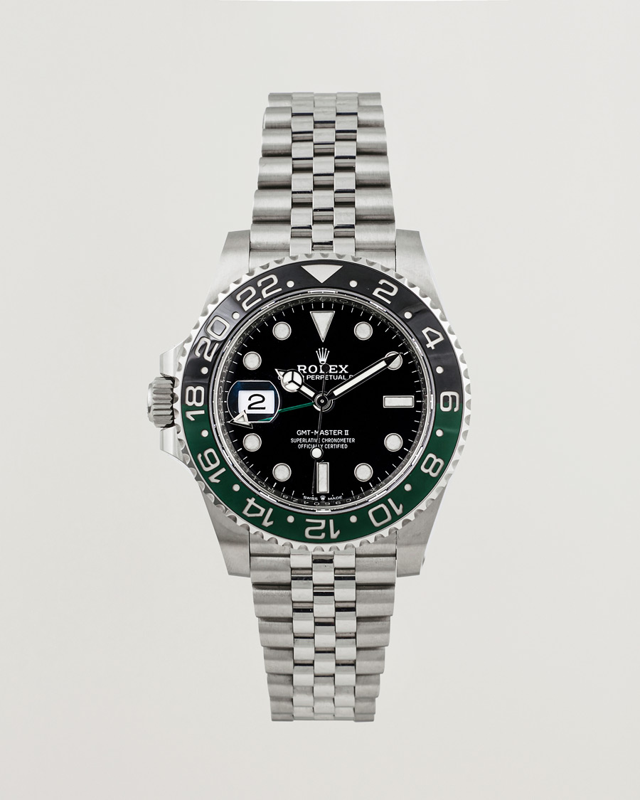 Uomini | Rolex Pre-Owned GMT-Master II Sprite 126720VTNR Silver | Rolex Pre-Owned | GMT-Master II Sprite 126720VTNR Silver