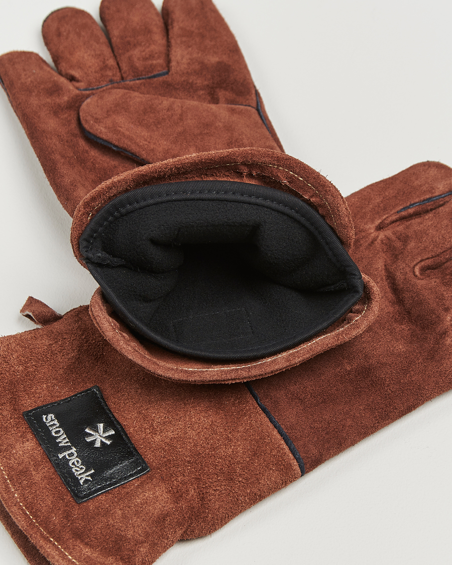 Uomini |  | Snow Peak | Fireside Gloves Brown