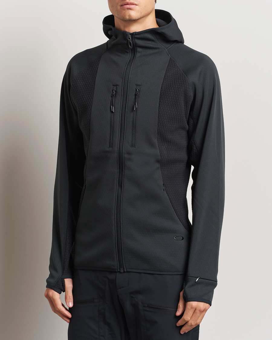 Uomini |  | Oakley | Drift Tech Fleece Hood Blackout