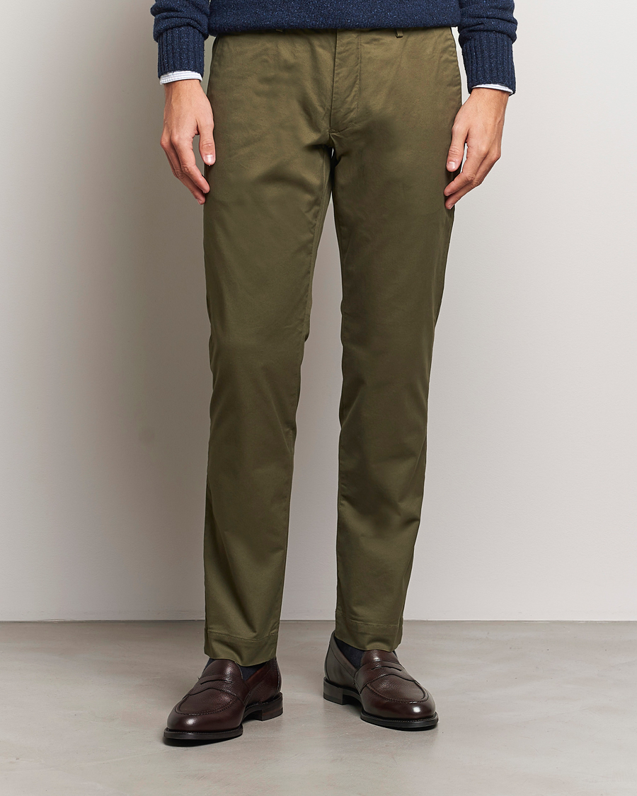 Uomini |  | Polo Ralph Lauren | Slim Fit Stretch Chinos Canopy Olive