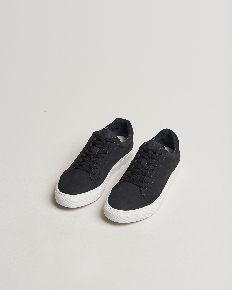 Uomini |  | Samsøe Samsøe | Saharry Nubuck Sneakers Salute Navy