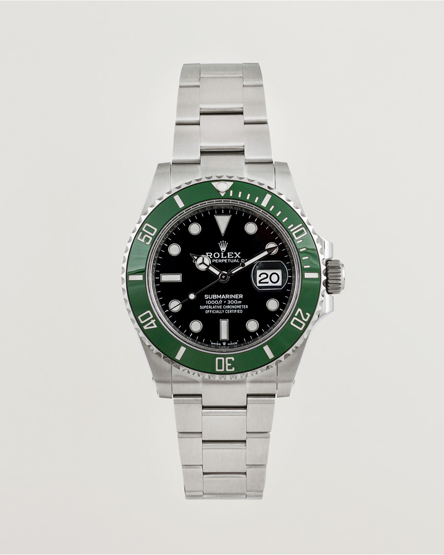 Uomini | Rolex Pre-Owned Submariner Starbucks 126610LV Silver | Rolex Pre-Owned | Submariner Starbucks 126610LV Silver
