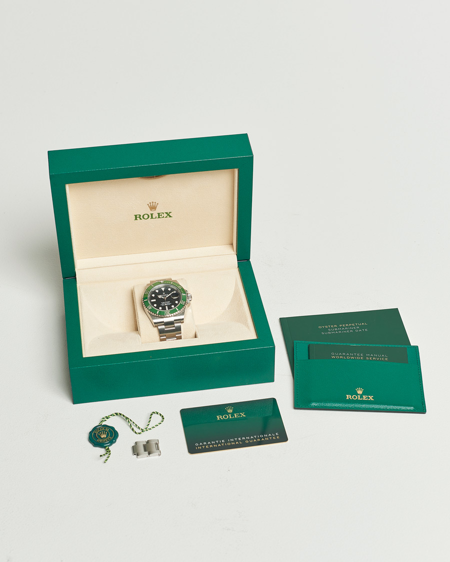 Uomini | Rolex Pre-Owned Submariner Starbucks 126610LV Silver | Rolex Pre-Owned | Submariner Starbucks 126610LV Silver