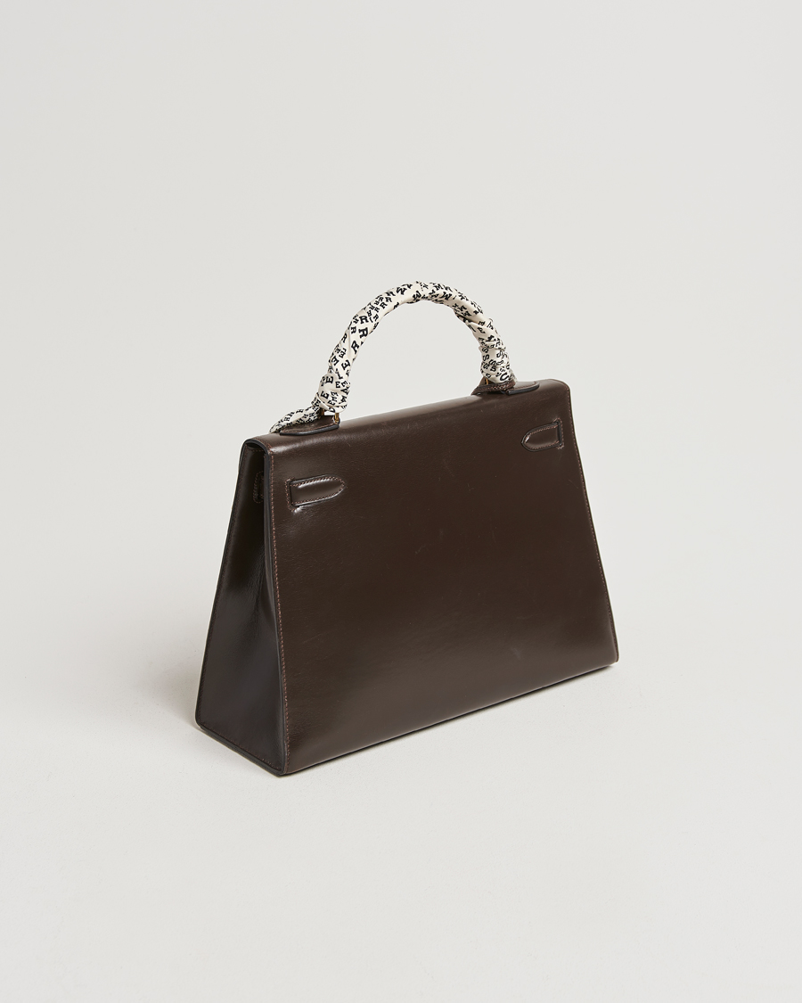 Uomini | Hermès Pre-Owned Kelly 32 Handbag Brown | Hermès Pre-Owned | Kelly 32 Handbag Brown