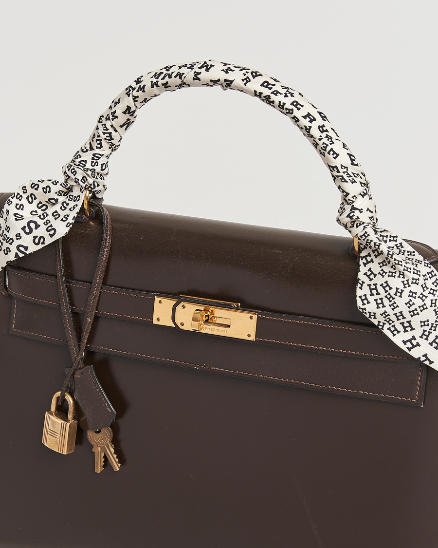 Uomini | Hermès Pre-Owned Kelly 32 Handbag Brown | Hermès Pre-Owned | Kelly 32 Handbag Brown