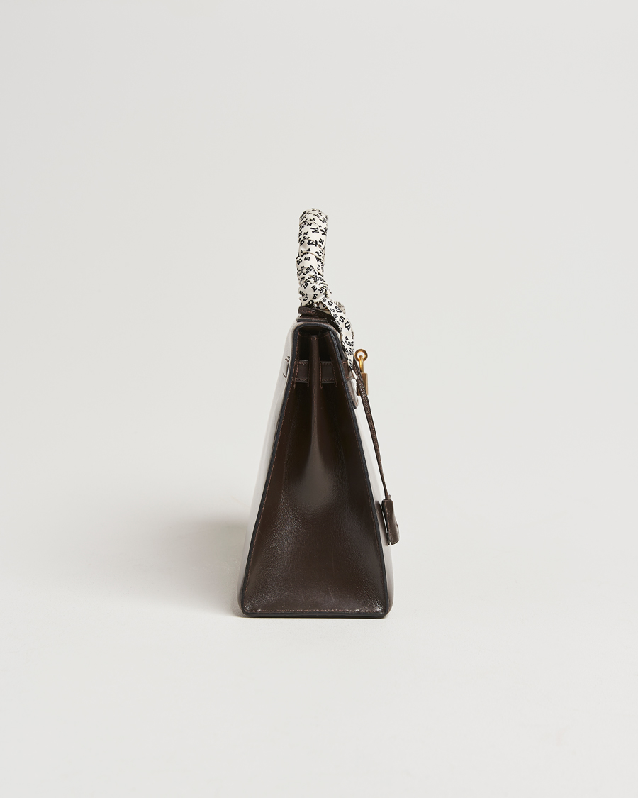 Uomini | Hermès Pre-Owned Kelly 32 Handbag Brown | Hermès Pre-Owned | Kelly 32 Handbag Brown