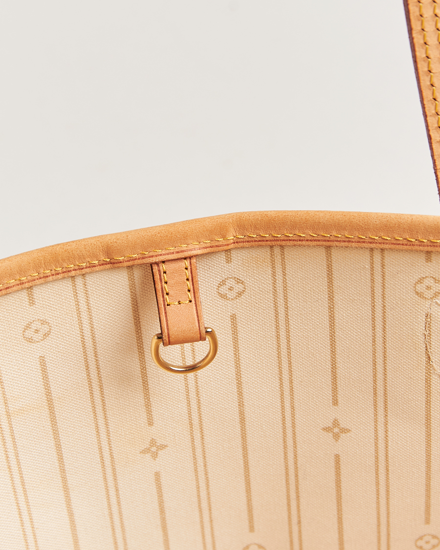 Uomini | Louis Vuitton Pre-Owned Neverfull MM Totebag Damier Azur | Louis Vuitton Pre-Owned | Neverfull MM Totebag Damier Azur