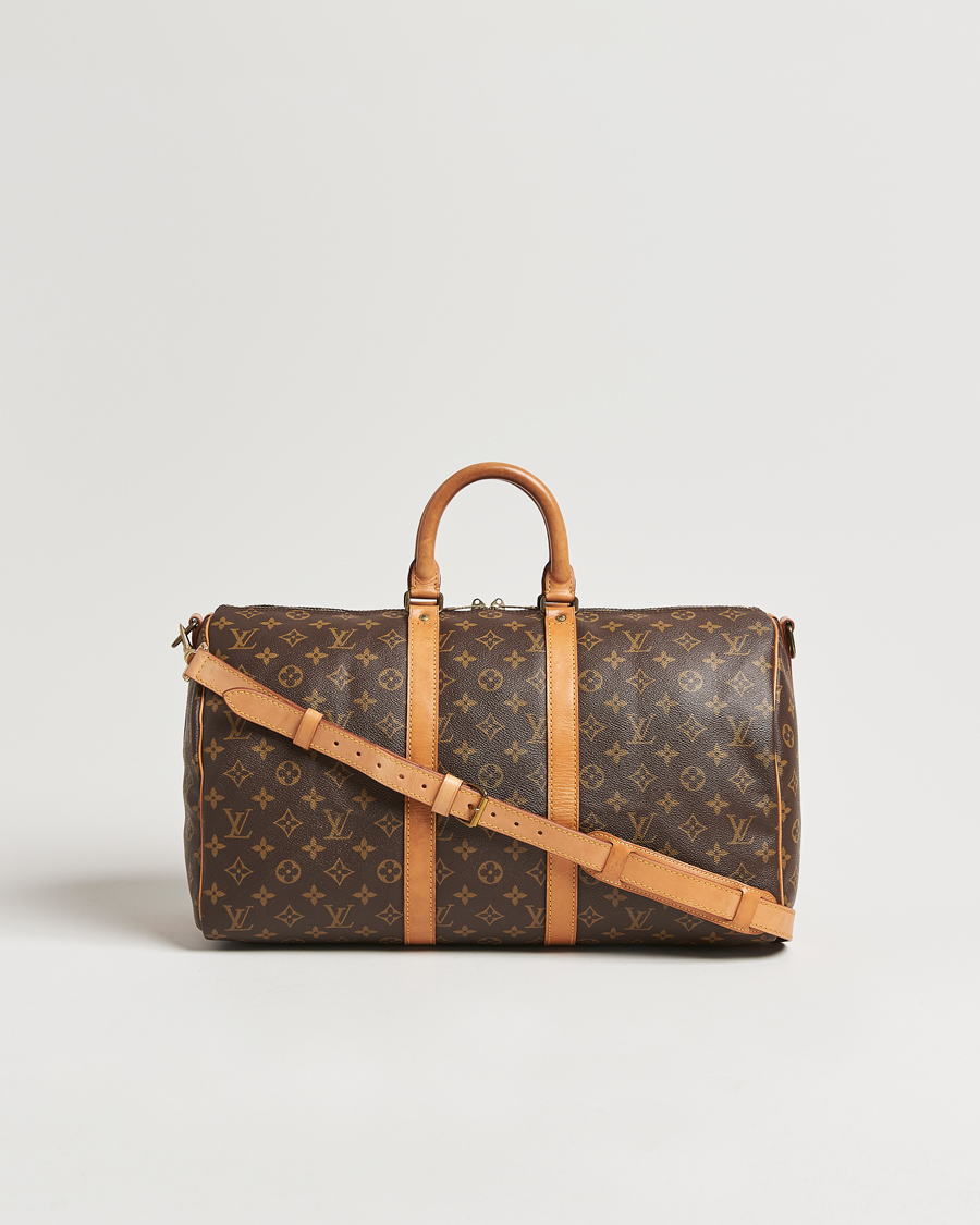 Uomini | Louis Vuitton Pre-Owned Keepall Bandoulière 45 Monogram | Louis Vuitton Pre-Owned | Keepall Bandoulière 45 Monogram