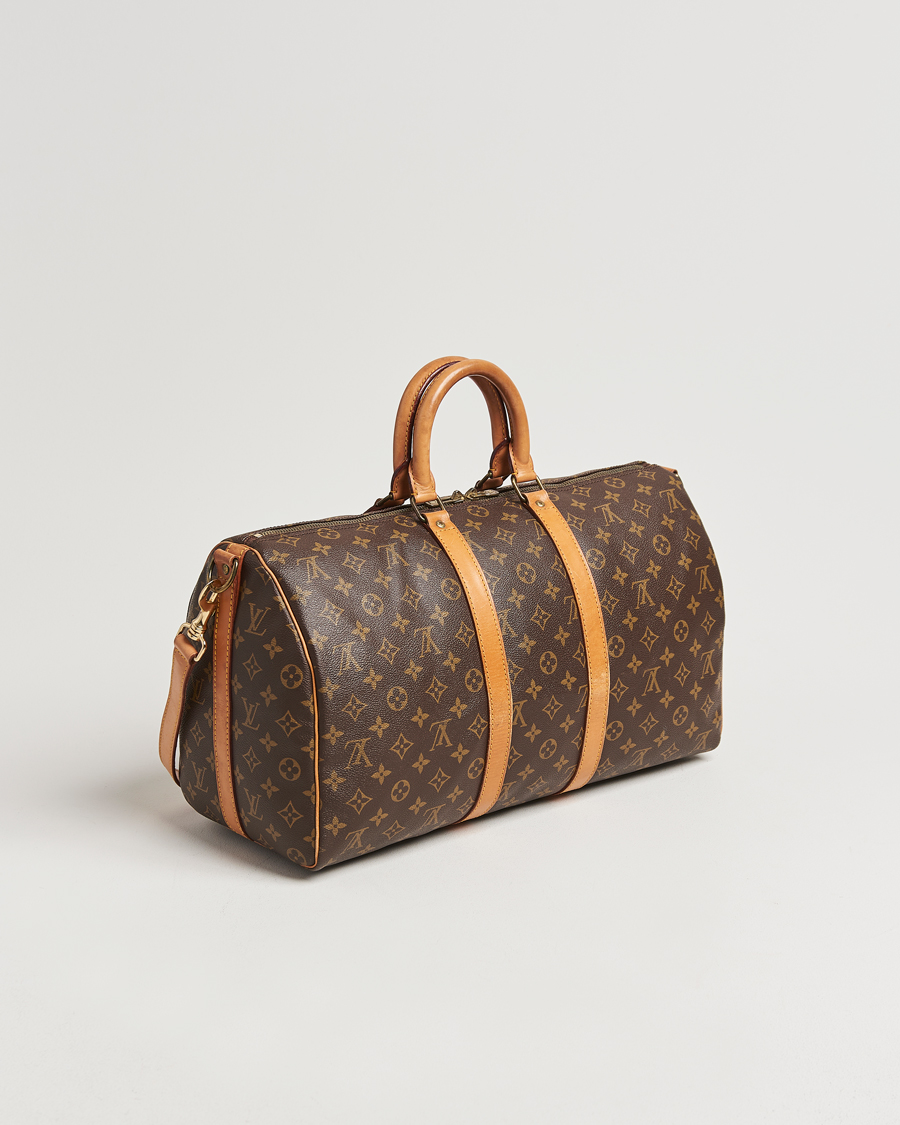 Uomini | Louis Vuitton Pre-Owned Keepall Bandoulière 45 Monogram | Louis Vuitton Pre-Owned | Keepall Bandoulière 45 Monogram