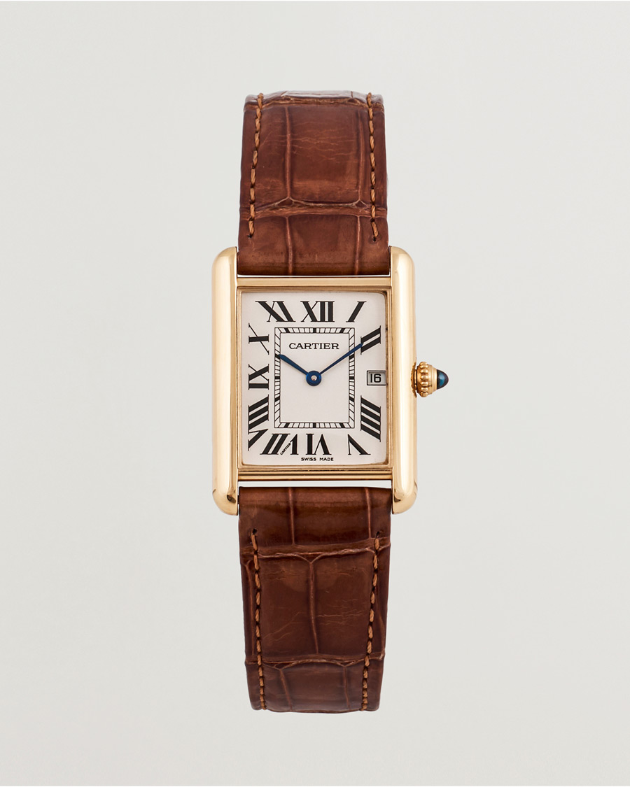 Uomini | Cartier Pre-Owned Tank Louis 18K | Cartier Pre-Owned | Tank Louis 18K