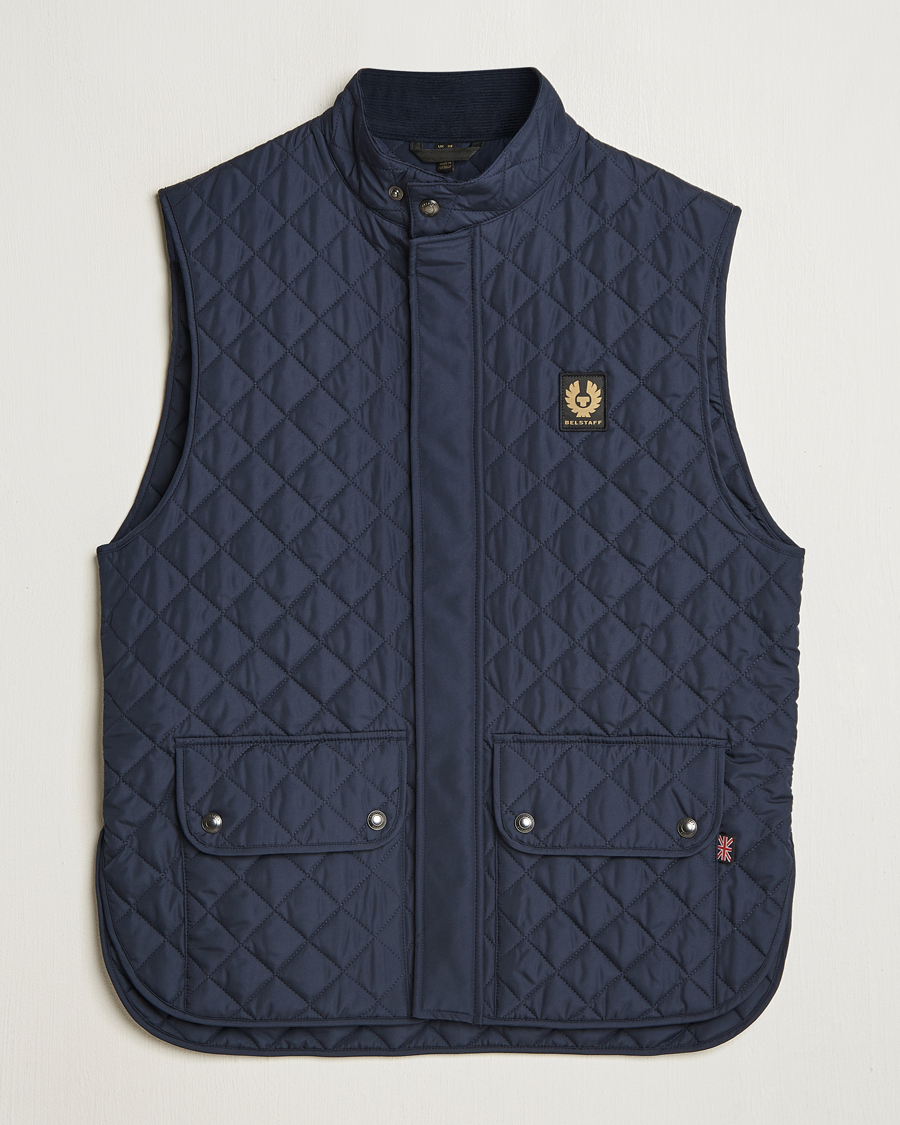 Uomini | Gilet | Belstaff | Icon Gilet Dark Ink