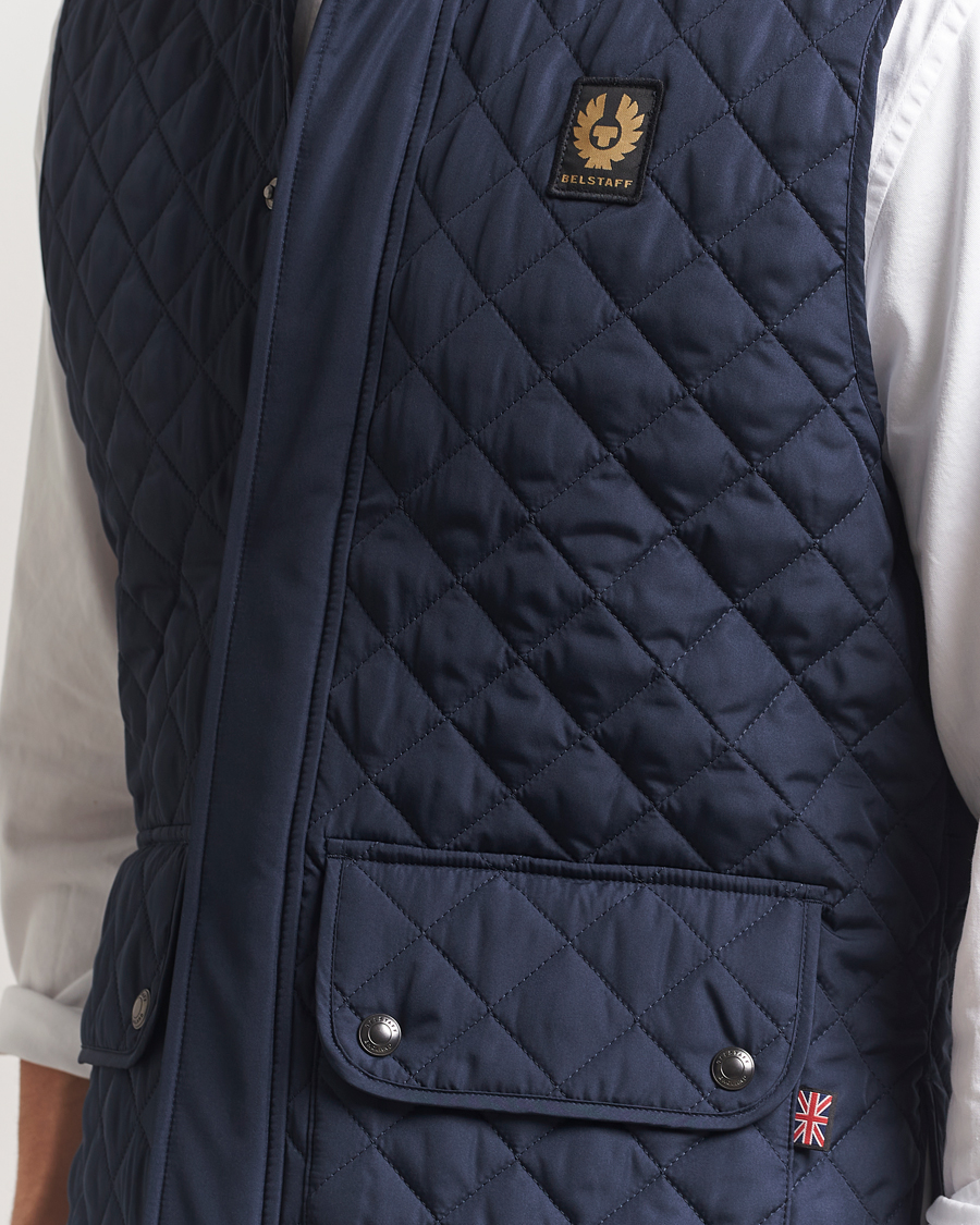 Uomini | Gilet | Belstaff | Icon Gilet Dark Ink
