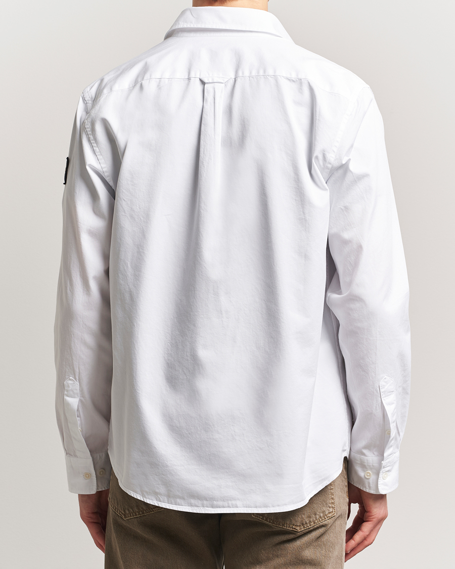 Uomini | Camicie | Belstaff | Scale Cotton Pocket Shirt White
