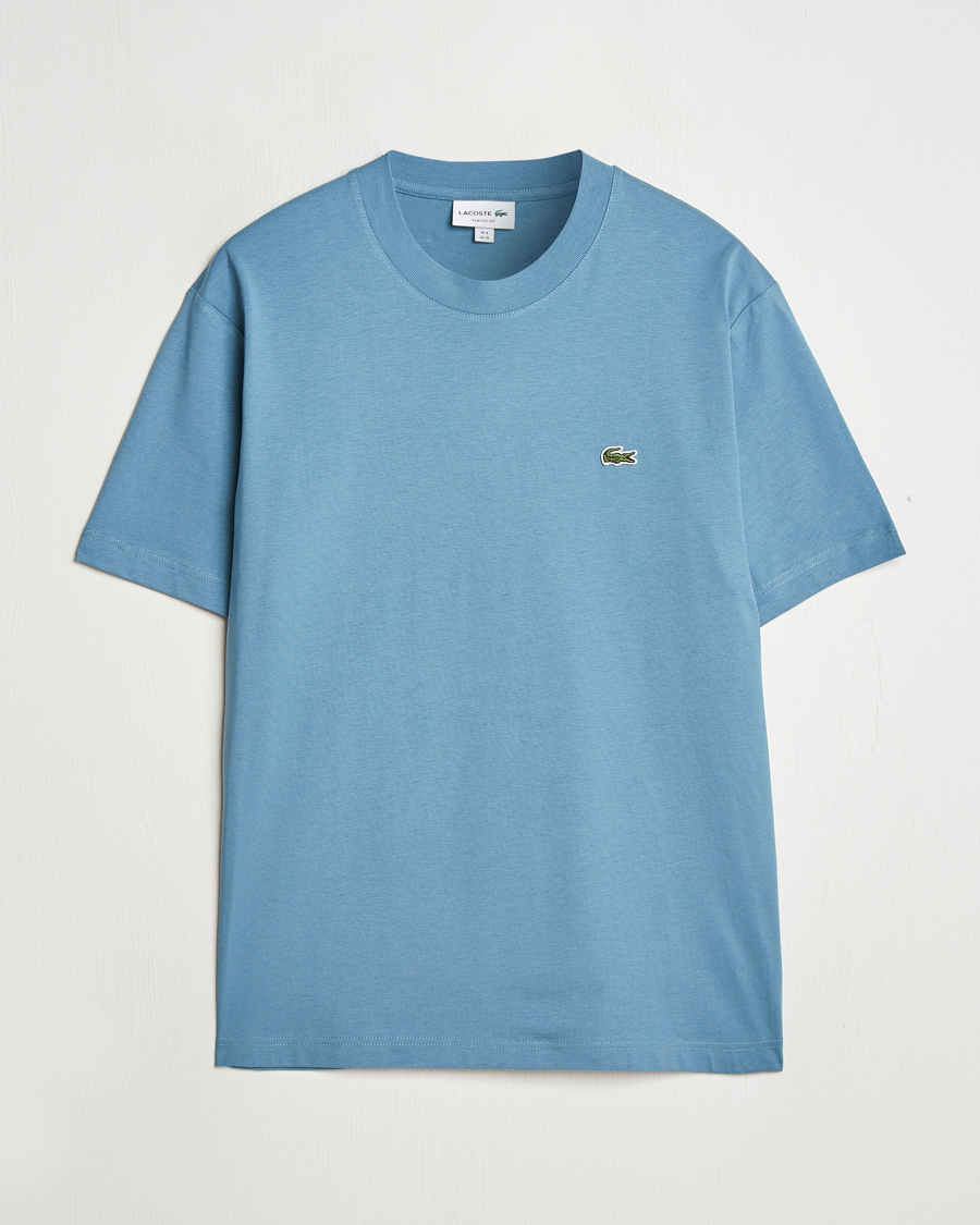 Uomini | T-shirt | Lacoste | Crew Neck T-Shirt Limestone