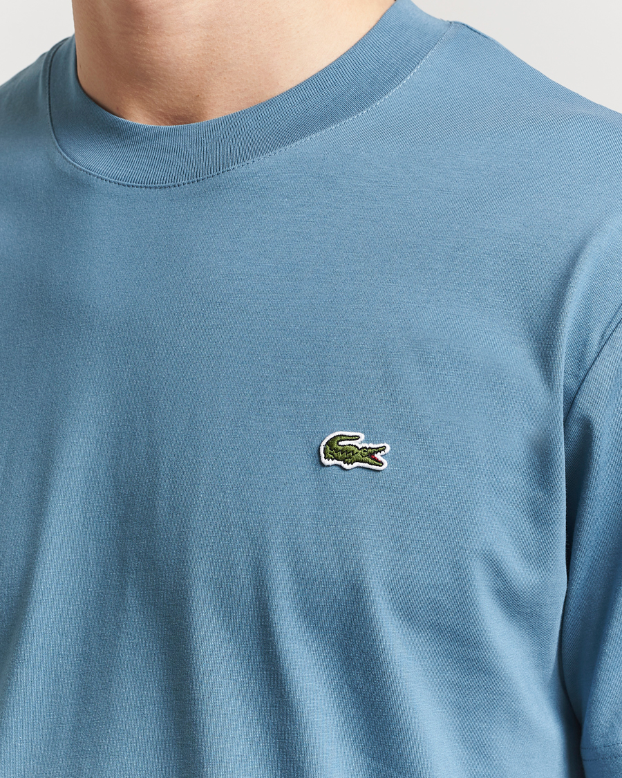 Uomini | T-shirt | Lacoste | Crew Neck T-Shirt Limestone
