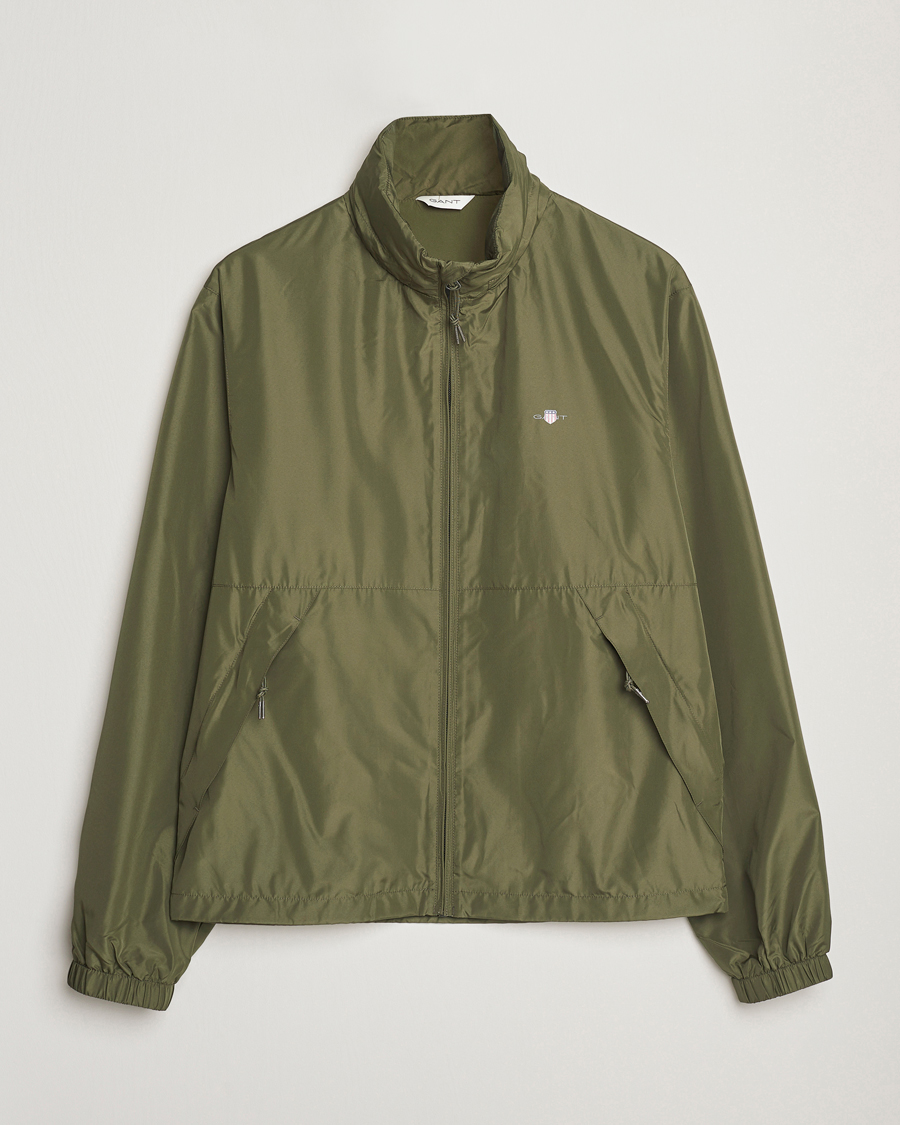 Uomini | Giacche | GANT | Lightweight Windshielder Jacket Juniper Green