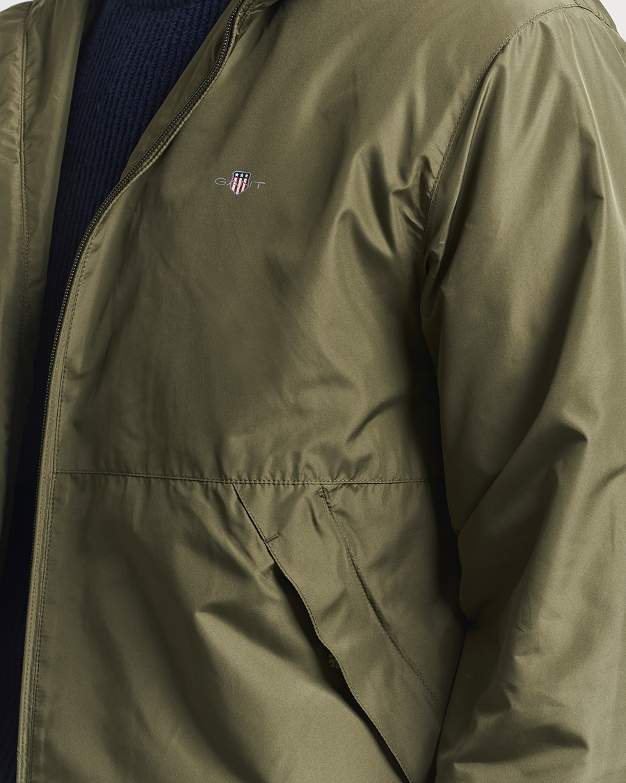 Uomini | Giacche | GANT | Lightweight Windshielder Jacket Juniper Green