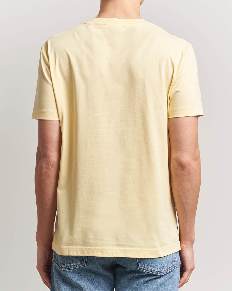 Uomini | T-shirt | GANT | Printed T-Shirt Dusty Yellow