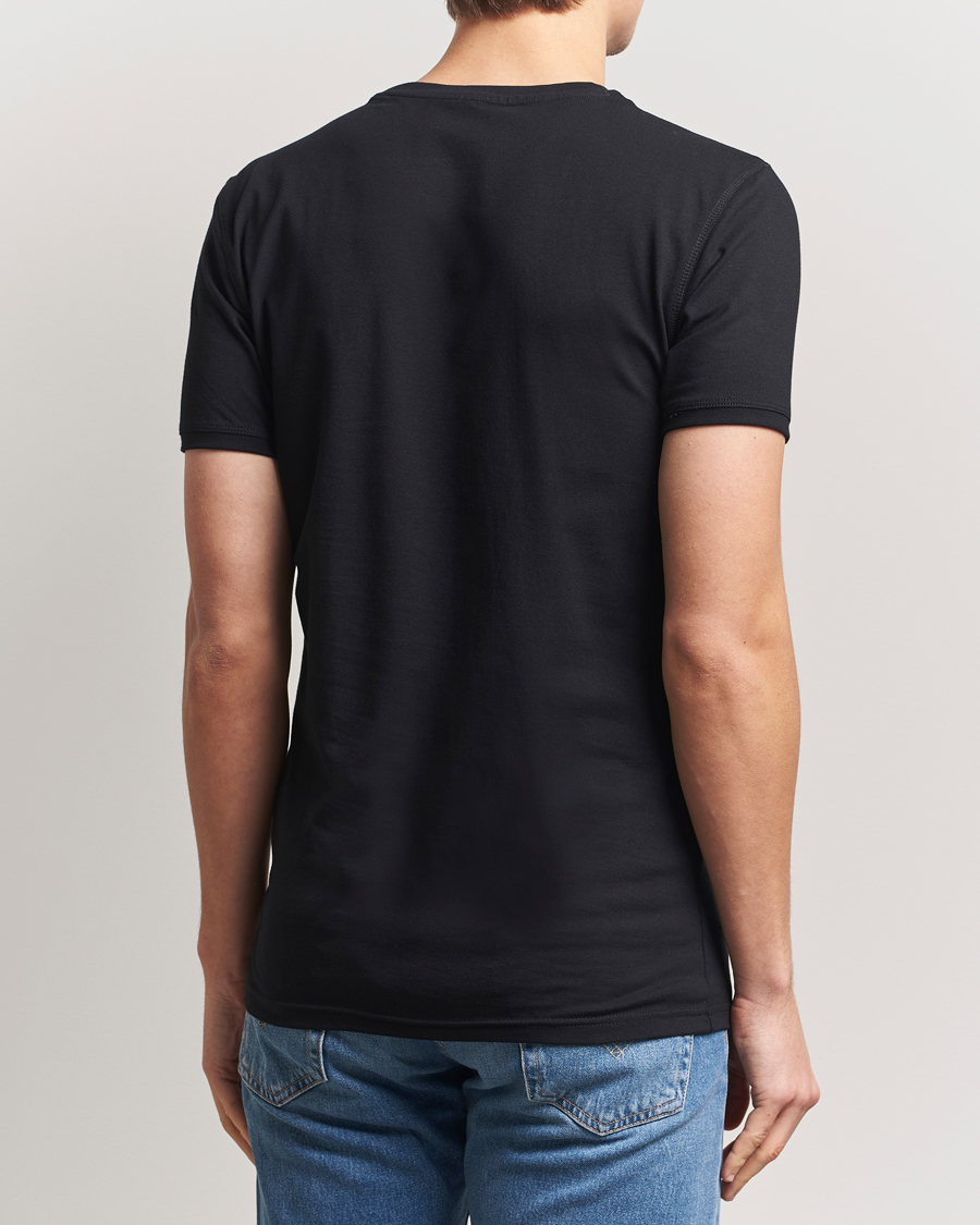 Uomini | T-shirt | Tiger of Sweden | Heimdal 2-Pack Crew Neck T-Shirt Black