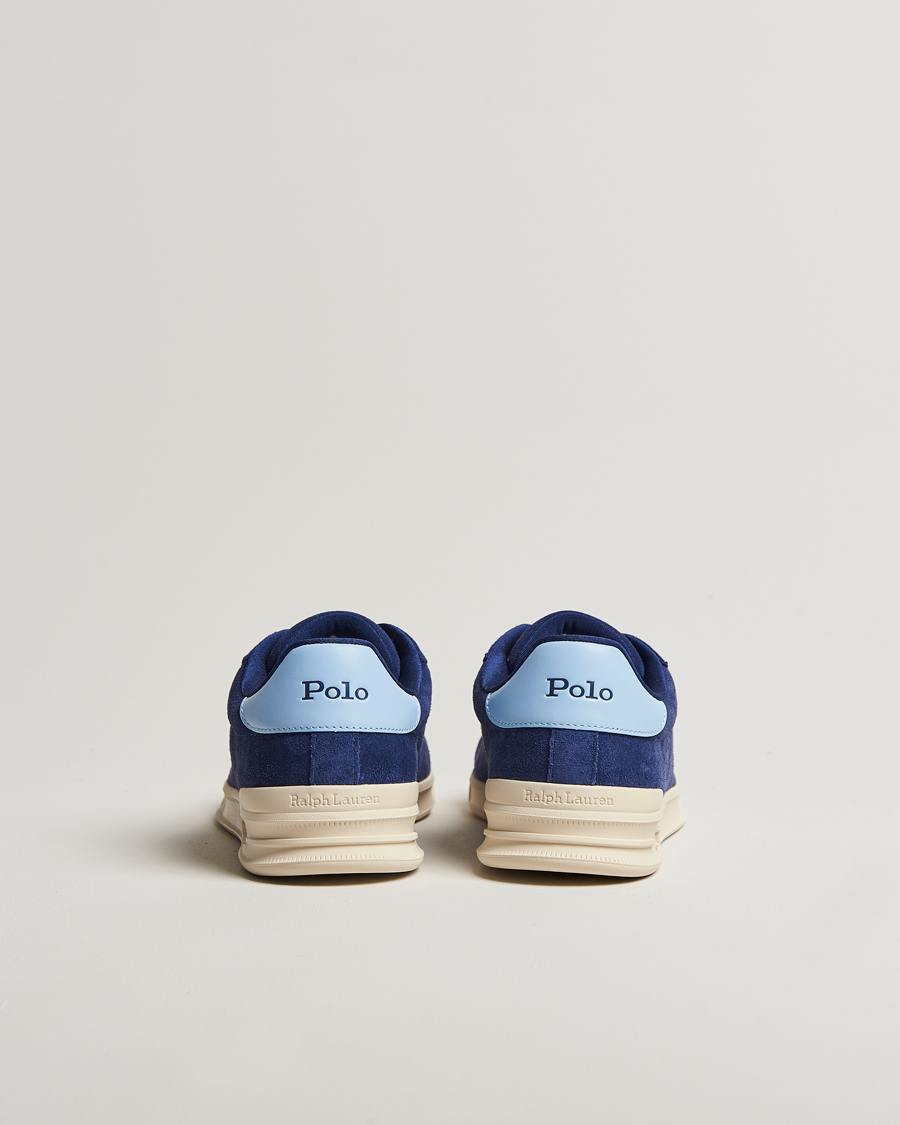 Uomini | Sneakers | Polo Ralph Lauren | Heritage Court II Suede Sneaker Navy