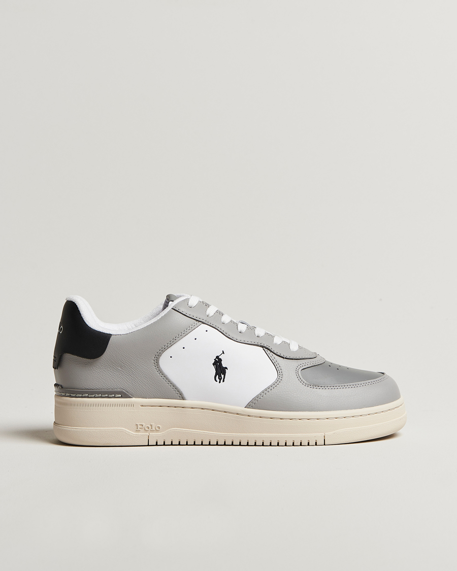 Uomini | Sneakers | Polo Ralph Lauren | Masters Court Sneaker Tonal Channel Grey