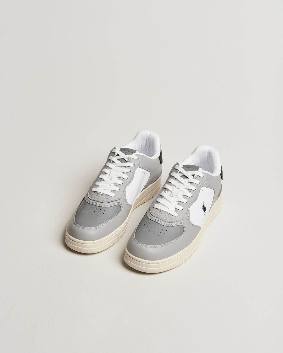 Uomini | Sneakers | Polo Ralph Lauren | Masters Court Sneaker Tonal Channel Grey