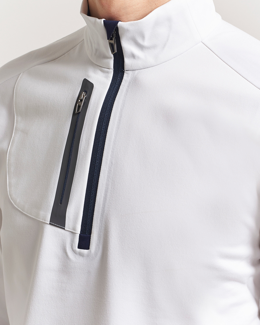 Uomini | Maglioni | RLX Ralph Lauren | New Lux Performance Half Zip Ceramic White