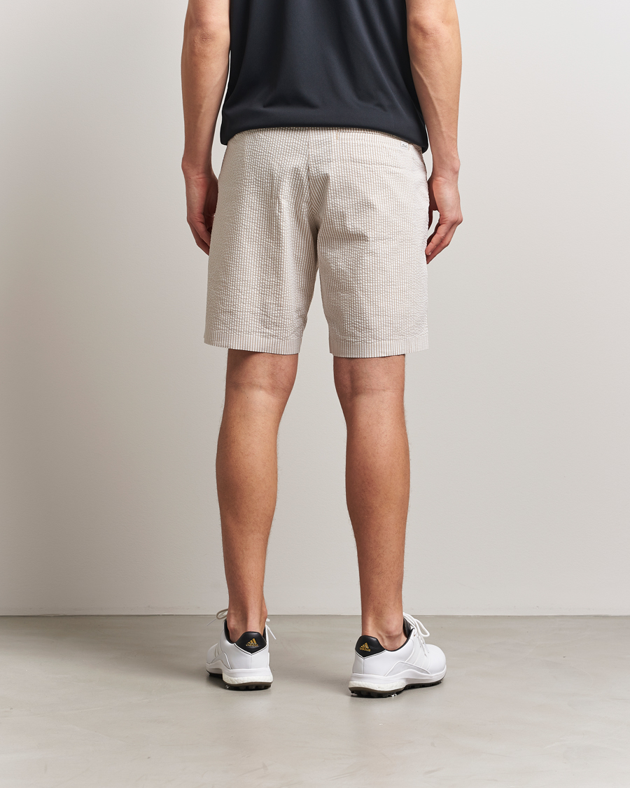 Uomini | Pantaloncini | RLX Ralph Lauren | Seersucker Shorts Classic Khaki/Ceramic White