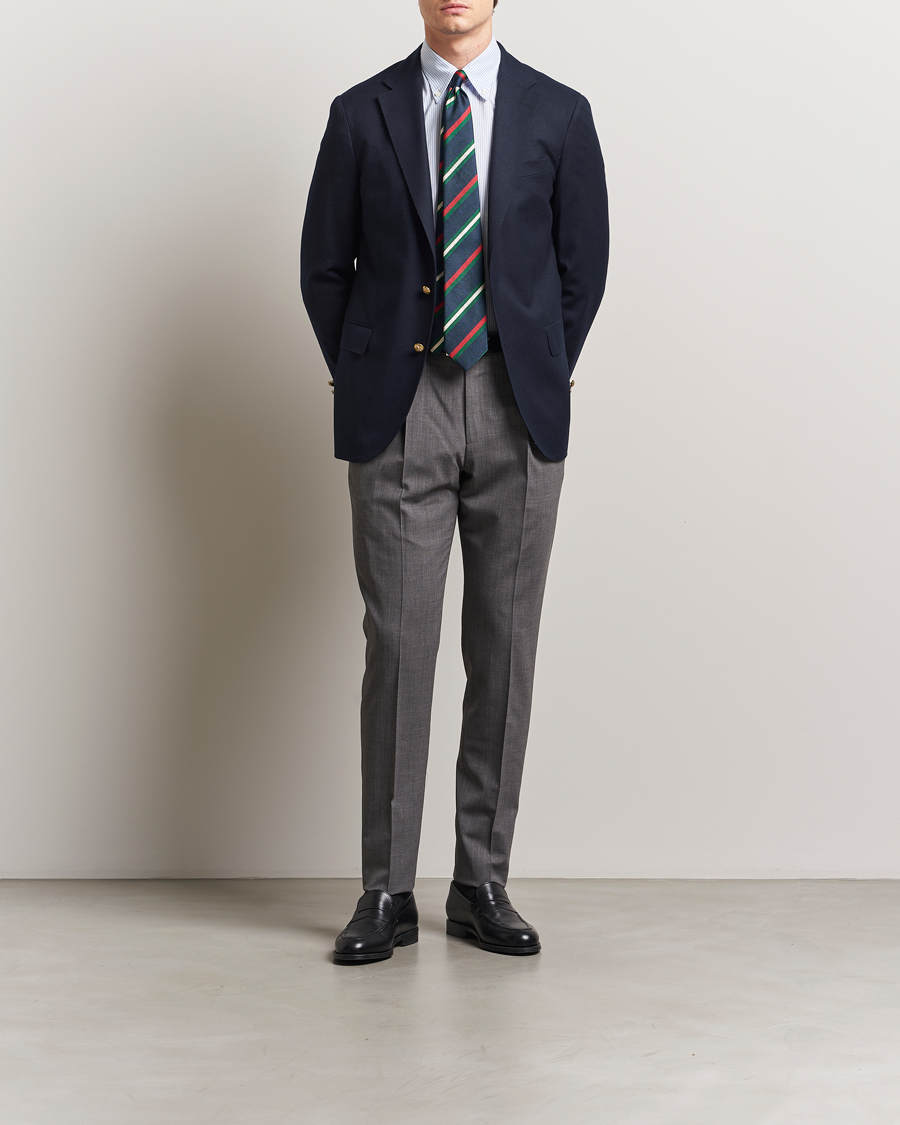 Uomini | Blazers | Polo Ralph Lauren | Wool Garbardine Blazer Navy