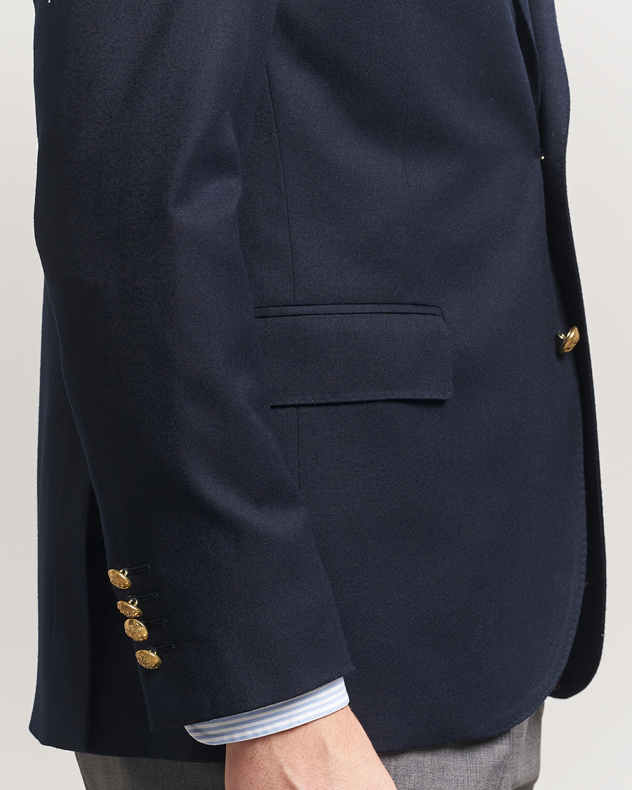 Uomini | Blazers | Polo Ralph Lauren | Wool Garbardine Blazer Navy