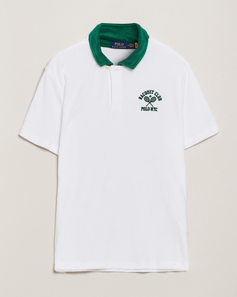 Uomini | Polo | Polo Ralph Lauren | Short Sleeve Polo Shirt White