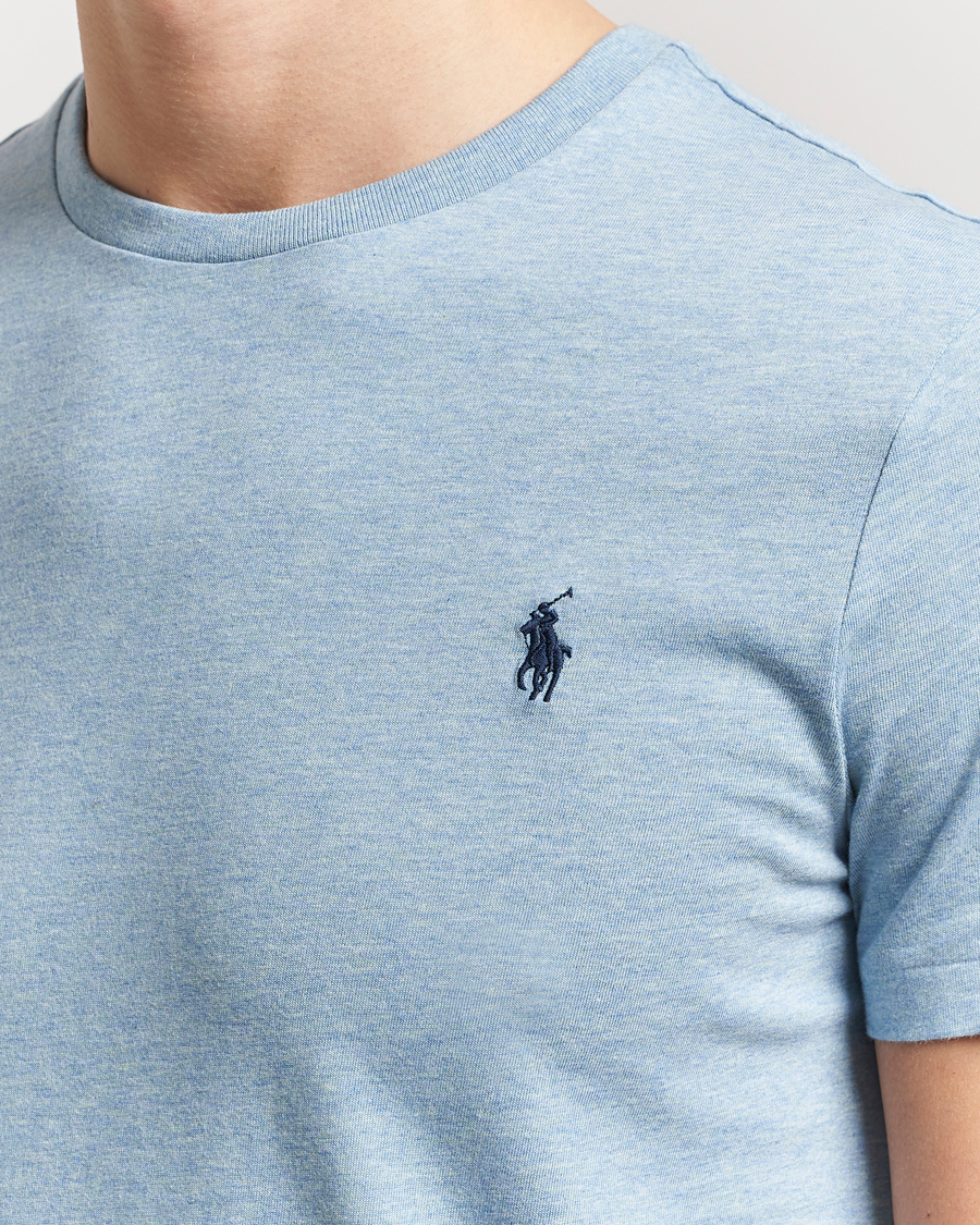 Uomini | T-shirt | Polo Ralph Lauren | Crew Neck T-Shirt Modern Blue Heather