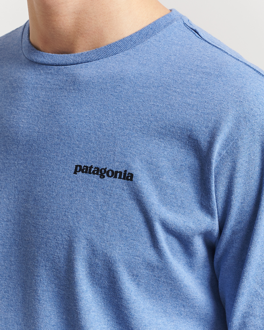 Uomini | T-shirt | Patagonia | P-6 Logo T-Shirt Abudant Blue