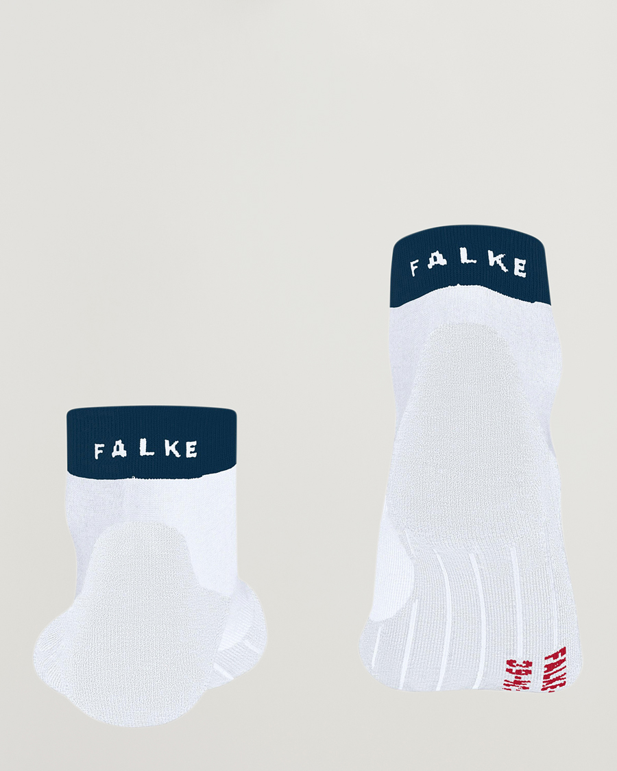 Uomini | Biancheria intima | Falke Sport | RU4 Endurance Short Running Socks White