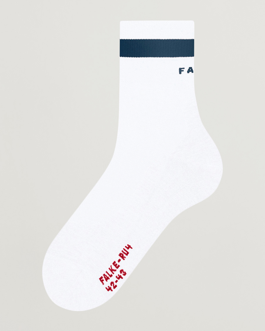 Uomini | Biancheria intima | Falke Sport | RU4 Endurance Running Socks White