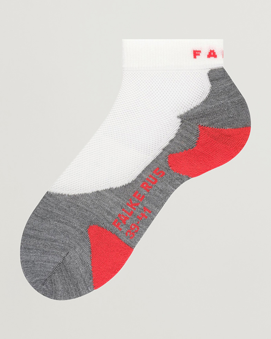 Uomini | Biancheria intima | Falke Sport | RU5 Race Short Socks White Mix