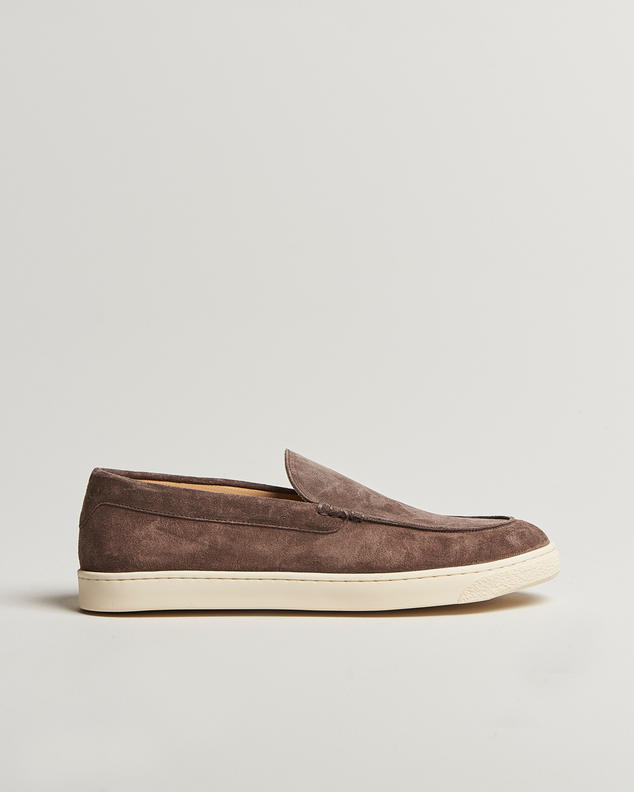 Uomini | Mocassini | Brunello Cucinelli | Moccasin Loafer Brown Suede