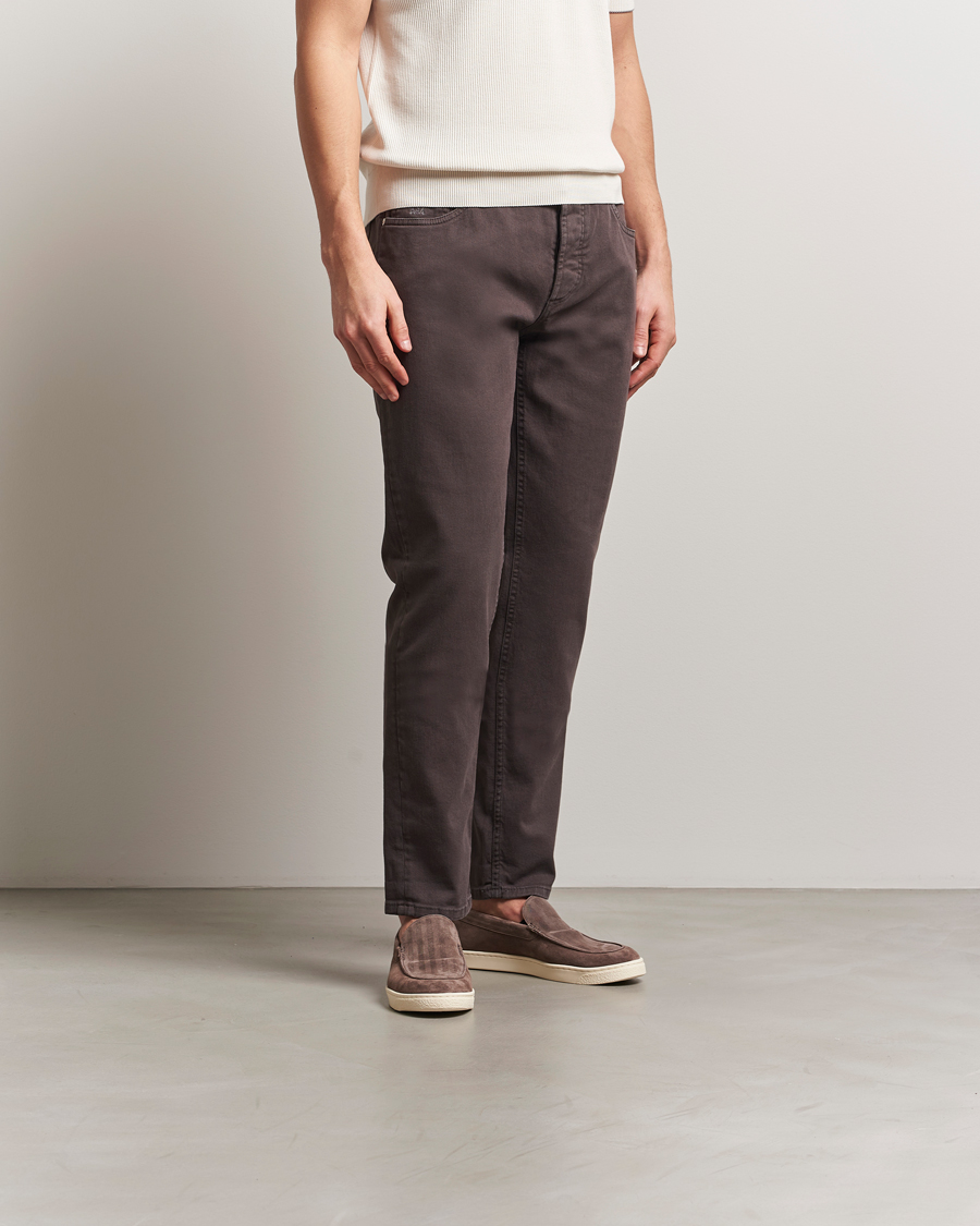 Uomini | Mocassini | Brunello Cucinelli | Moccasin Loafer Brown Suede