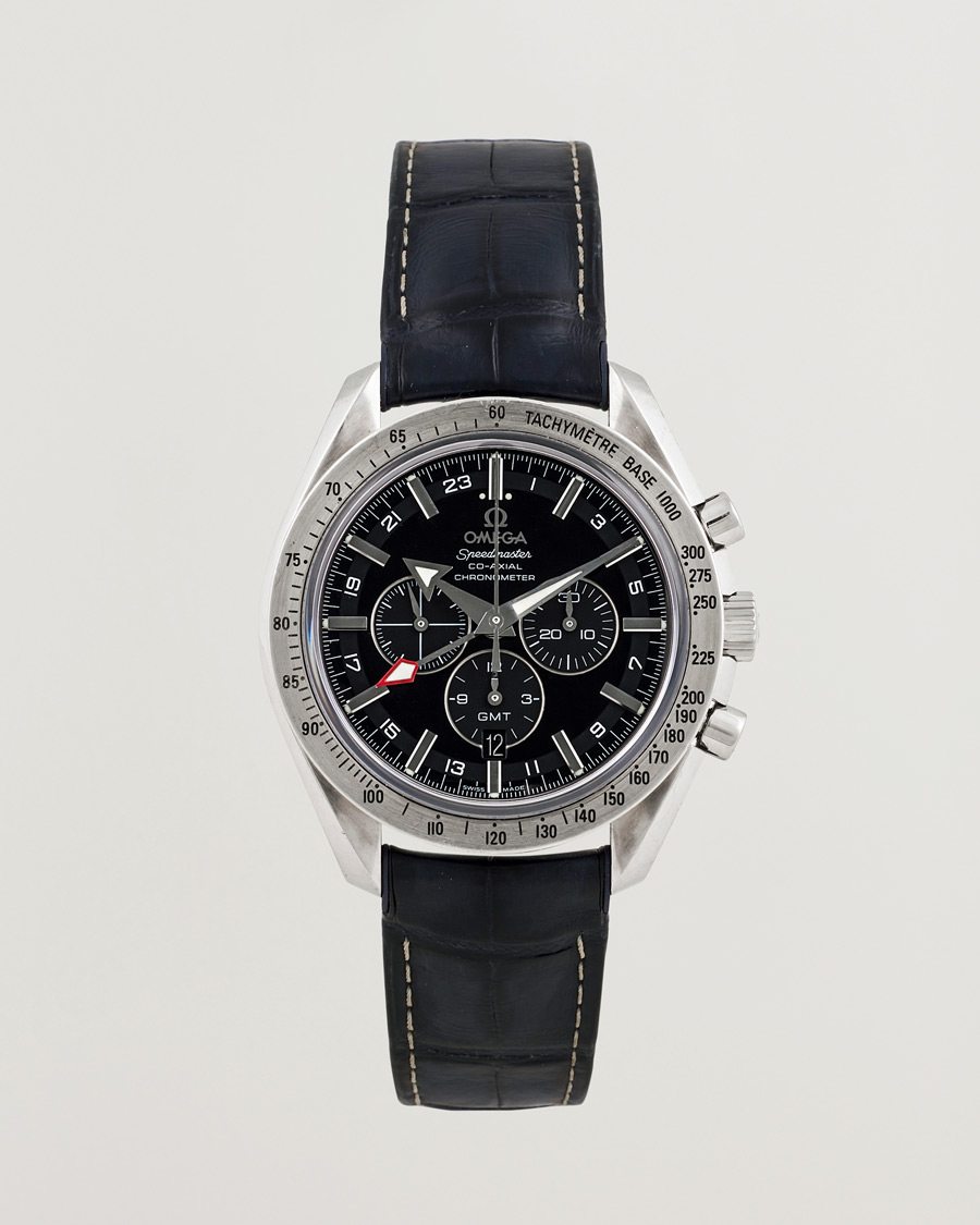 Uomini | Omega Pre-Owned Speedmaster Broad Arrow GMT | Omega Pre-Owned | Speedmaster Broad Arrow GMT