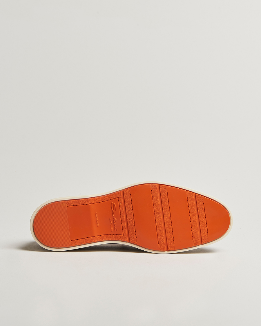 Uomini | Mocassini | Santoni | Detroit Loafers Brown Suede