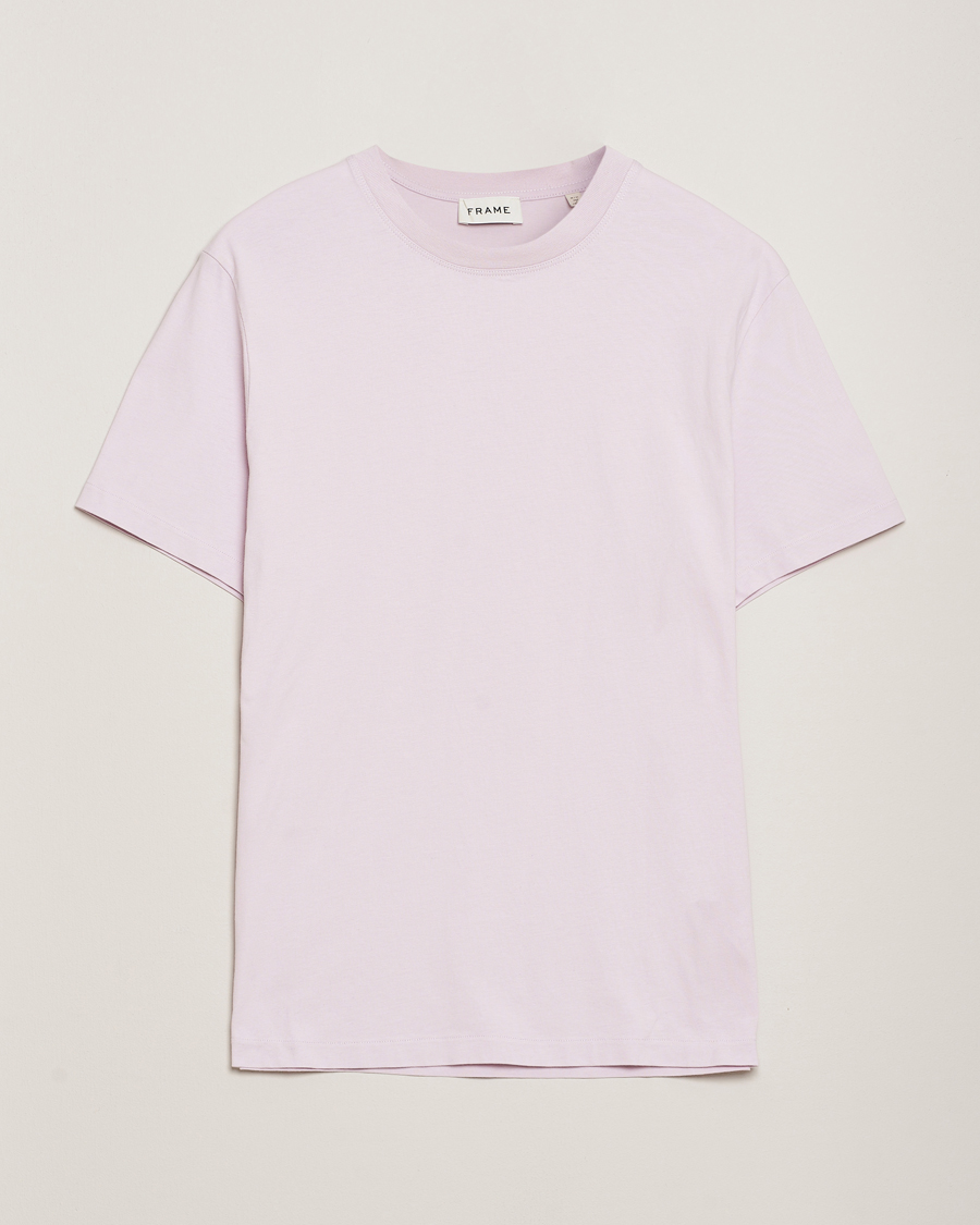 Uomini | T-shirt | FRAME | Logo T-Shirt Light Pink