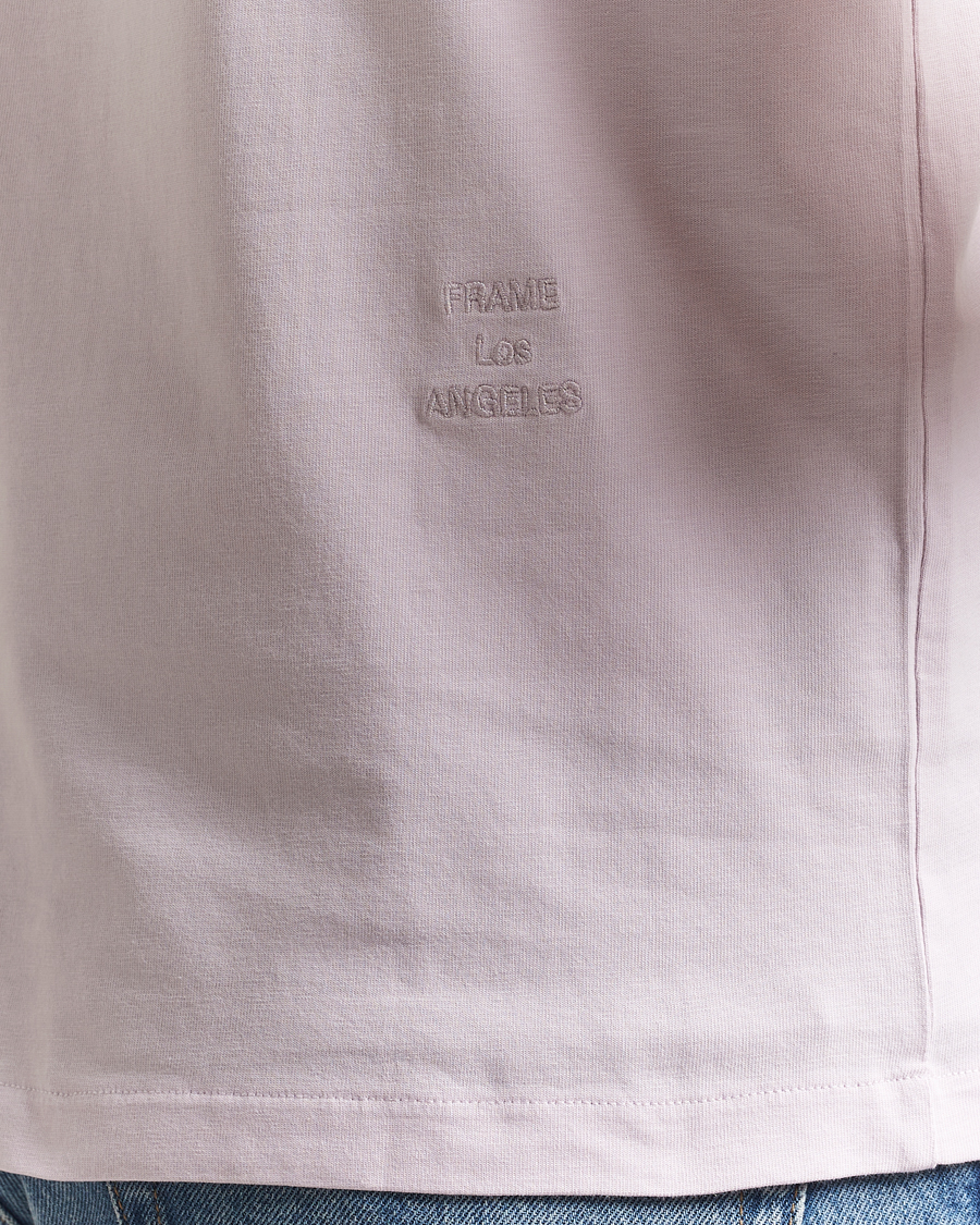 Uomini | T-shirt | FRAME | Logo T-Shirt Light Pink