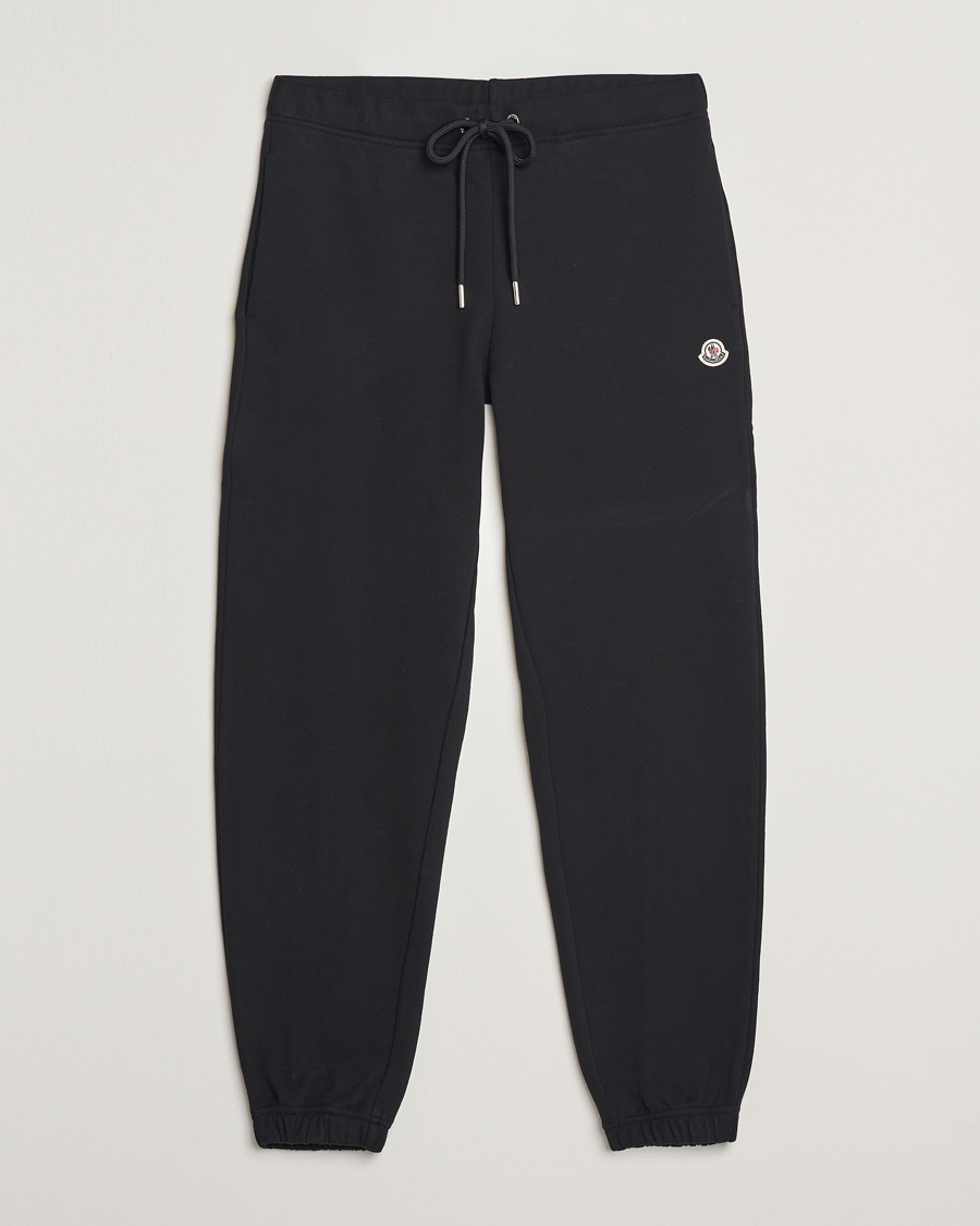 Uomini | Pantaloni | Moncler | Logo Sweatpants Black