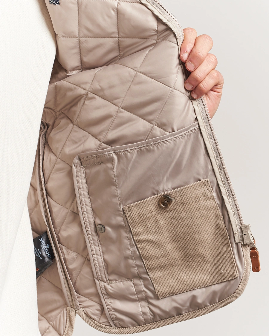 Uomini | Giacche | Morris | Teddy Quilted Jacket Beige