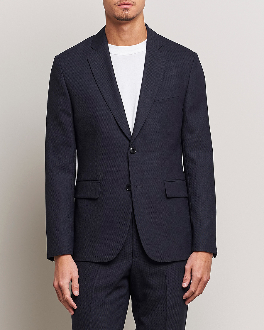 Uomini |  | J.Lindeberg | Hopper Active Hopsack Suit Navy